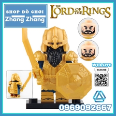Đồ chơi xếp hình tộc chiến binh người lùn Mountain Dwarf trong The lord of the ring Minifigures Koruit KT1054