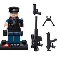 Xếp hình lực lượng cảnh sát đặc nhiệm Hongkong PTU SDU đặc nhiệm Phi Hổ SwatLego Minifigures SY278