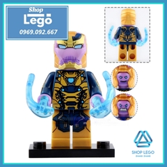 Xếp hình Tuyển tập Iron-man Thanos Warmachine  mk1 Lego Minifigures xinh X0252