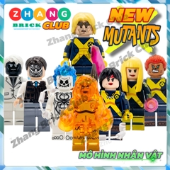 Xếp hình Cannonball
- Wolfsbane
- Magik
- Mirage - Magma - Mr Negative's - Ghost Spider Lego Minifigures POGO PG8219