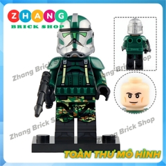 Xếp hình Star Wars Legion Coruscant Guard - Jesse - Imperial Stormtrooper Lego Minifigures Koruit KT1042