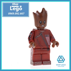 Xếp hình Deadpool - Wolverine - Groot - Rocket Raccoon - Carnage Lego Minifigures POGO PG8159