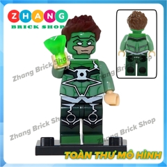 Xếp hình Flash & Shazam Green Lantern Fire Storm - Black Adam - Lobo - Scarecrow DC Comics Lego Minifigures Xinh X0153