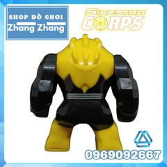 Đồ chơi Xếp hình Yellow Lantern Arkillo Siêu anh hùng Sinestro Green Lantern BigFigures Minifigures Xinh XH894