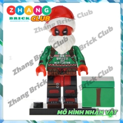 Mô hình nhân vật giáng sinh Hulk Deadpool Spider Man Wolverine Supergirl Groot Marry Christmas POGO PG8185