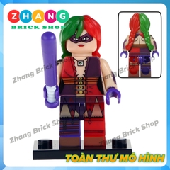 Xếp hình Thành phố Gotham Batman, Harley Quinn, Banshee, Condiment King Lego Minifigures POGO PG8100