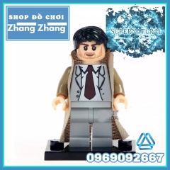 Xếp hình Supernatural anh em Dean & Sam Winchester và Castiel Lego Minifigures WM6004