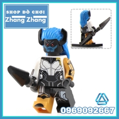 Xếp hình Avengers : Endgame Proxima Midnight Obadiah Nick Fury Dr Strange Iron Man Hawkeye Lego Minifigures Xinh X0215