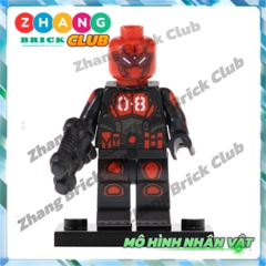 Đồ chơi Xếp hình Mister 08 Thor gồm Killer Frost - Punisher Toxin Ghost Rider - Robin Batman Minifigures POGO PG8194