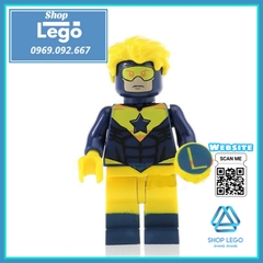 Đồ chơi Xếp hình Elektra White Canary Fire Storm Captain Cold - Parallax Super Boy Booster Gold Minifigures POGO PG8079