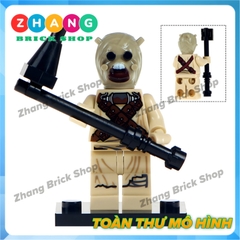 Xếp hình Star Wars Rebel - Imperial - Lor San Tekka - Stormtrooper - Tusken - AT-AT Lego Minifigures Lele C001 008