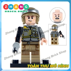 Xếp hình Star Wars Mace Windu Luminara Darth Malgus  Naboo Guard Jango Fett Trooper Lego Minifigures Pogo PG8095