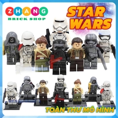 Xếp hình Star Wars Kylo Ren - Captain Phasma - Resistance - Unkar's Thug - Stormtrooper Lego Minifigures Xinh X0103