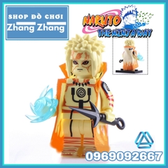 Xếp hình Naruto - Minato - Orochimaru - Yakushi Kabuto - Senju Tobirama - Hashirama - Killer Bee Lego Minifigures WM6108