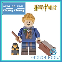 Đồ chơi xếp hình Harry Potter Hermione Trelawny Cho Chang Dean Thomas Dobby Tina Scamander Minifigures POGO PG8192