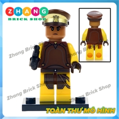 Xếp hình Star Wars Mace Windu Luminara Darth Malgus  Naboo Guard Jango Fett Trooper Lego Minifigures Pogo PG8095