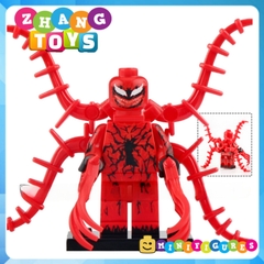 Xếp hình mô hình gồm Carnage - Cletus Kasady - Eddie Brock - Anti-Venom - Scream Lego WM6120