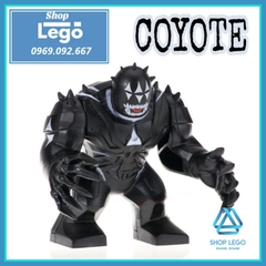 Xếp hình Coyote trong Daredevil villain lai Venom Lego Minifigures POGO PG1814 PG8139
