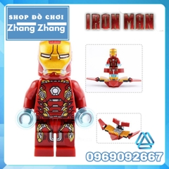 Đồ chơi Xếp hình phòng nghiên cứu Iron man Minifigures SY624