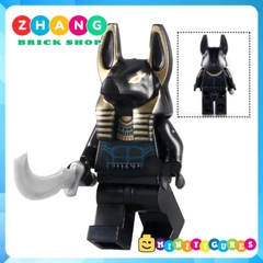 Đồ chơi Xếp hình Thần Anubis và Pharaoh đại chiến xác ướp Ai Cập Mummy Minifigures KL9006