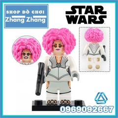 Đồ chơi xếp hình Star Wars Boba Fett Bib Fortuna Fennec Shand Quarren Cad Bane Gamorrean Minifigures KM66021 66028