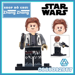 Xếp hình Star Wars Sith Trooper - Han Solo - Luke Skywalker- Snoke- George Lucas Lego Minifigures WM6039