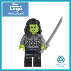 Xếp hình The Guardian of Galaxy Rocket - Star-Lord - Nebula Gamora - Mantis - Drax Yondu Lego Minifigures Pogo PG8044