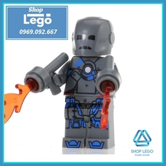 Xếp hình Người sắt Iron Man Mark I do Tony Stark điều khiển Lego Minifigures Kopf KF356