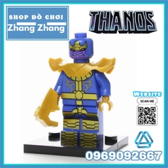 Đồ chơi xếp hình Thanos Comics trong Avengers Endgame Minifigures Kopf KF343