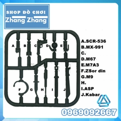 Xếp hình phụ kiện quân đội lắp ráp moc cho đồ chơi  Lego Minifigures
