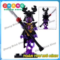 Xếp hình Ninjago đại chiến tộc rắn và bạch cốt tinh tộc Lego Minifigures LELE A098 105
