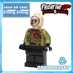 Xếp hình Jason Voorhees - Friday the 13th tên sát nhân Halloween Lego Minifigures WM302 WM6003