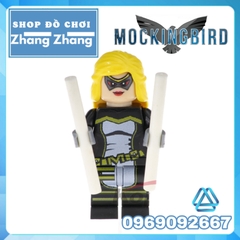 Xếp hình Aquaman
- Elsa Bloodstone - Scarlet Witch - Commander A Lego Minifigures POGO PG8127