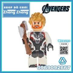 Xếp hình Avengers Nick Fury  - Thor - Iron Man - Hawkeye - Nebula - Spider Man Thanos Lego Minifigures POGO PG8250