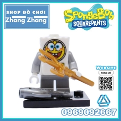 Đồ chơi xếp hình Bọt biển tinh nghịch Spongebob Squarepants Minifigures Shenyang Lebq 1571