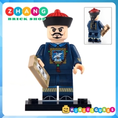 Đồ chơi xếp hình triều đình nhà Thanh Ngự tiền thị vệ đại đô đốc Minifigures Xinh X0329