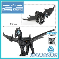 Xếp hình ngựa tiên Thestral trong Harry Potter Lego Minifigures Lele L162