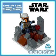 Đồ chơi xếp hình Star Wars Mandalorian Battle Pack Chiến tranh giữa các vì sao Minifigures K-007