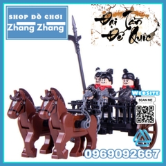 Xếp hình chiến sa xe ngựa đại quân Tần thủy hoàng của đế chế Đại Tần Lego Minifigures Koruit XP601