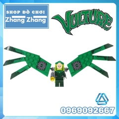 Xếp hình Titans Superboy Atom Smasher Metamorpho Negative Iron Man Vulture Stan Sandman Lego Minifigures Kopf KF6072