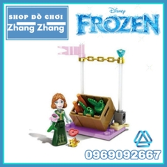 Xếp hình Elsa Nữ hoàng băng giá và Anna trong Frozen Lego Minifigures SY1372