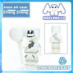 Xếp hình huyền thoại âm nhạc DJ Marshmello Lego Minifigures Kopf KF6089