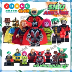 Mô hình nhân vật Joker Spawn Dr Fate Rorschach Super Girl Green Lantern Blink Captain Marvel POGO PG8085