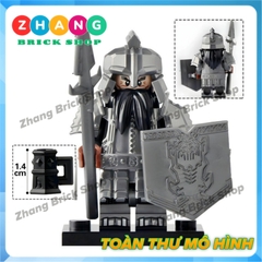Xếp hình Lord of the Rings Dwarves Warriors Tộc chiến binh người lùn Hobbit Lego Minifigures

Koruit KT1040