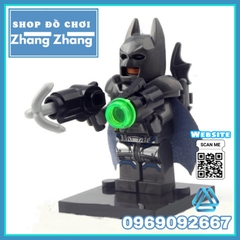 Xếp hình Justice League Batman - Wonder Woman - Luther - Deathstroke - Red Hood - Super man Lego Minifigures Xinh X0108