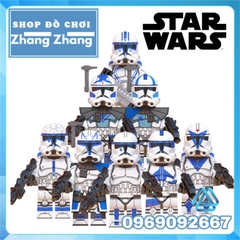 Đồ chơi xếp hình Star Wars Clone Trooper Dogma chiến tranh giữa các vì sao Minifigures WM6126