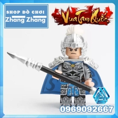 Xếp hình 12 nhân vật Tam Quốc Tào Tháo Quan Vũ Trương Phi Triệu Tử Long Lữ Bố Khổng Minh Lego Minifigures Decool 2030