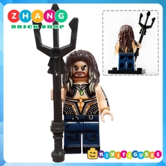 Xếp hình Aquaman Đế Vương Atlantics - Mera - Black Manta - Vulko - Atlanna - Nereus - Orm Lego Minifigures Xinh X0237