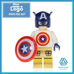 Xếp hình Spider Man Joker Harley Quinn Hawkeye UsAgent Drax Captain America Superman Red Lego Minifigures POGO PG8126