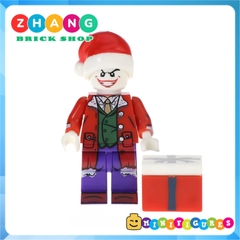 Xếp hình giáng sinh Hulk Deadpool Spider-Man Wolverine Supergirl Groot Marry Christmas Lego Minifigures POGO PG8185